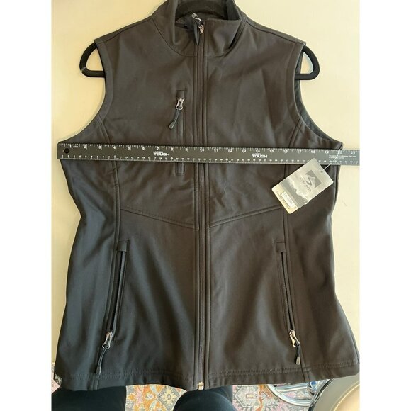 Storm Creek Women Sz Medium Black Winter Vest Outdoor Wear NWT W Stretch Fabric - Picture 6 of 6